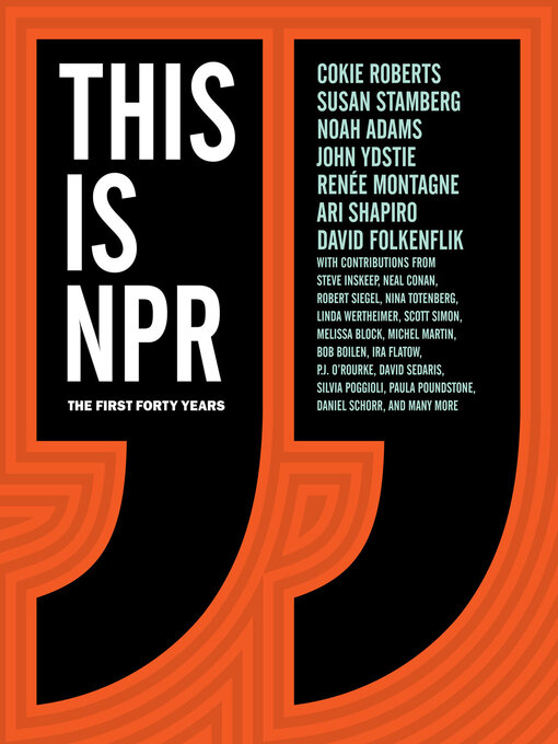 Title details for This Is NPR by Cokie Roberts - Wait list